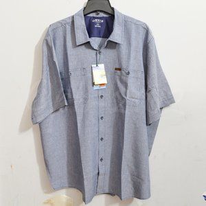 NWT Men short sleeve woven shirt Orvis‎